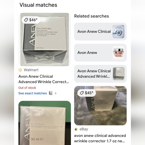 NEW!! 3- AVON Anew Clinical Advanced Wrinkle Corrector 5oz ea - Picture 14 of 14